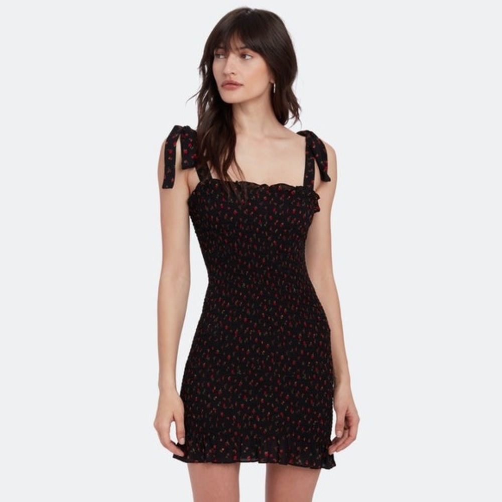NWT Free People Bella Smock Mini Slip Dress